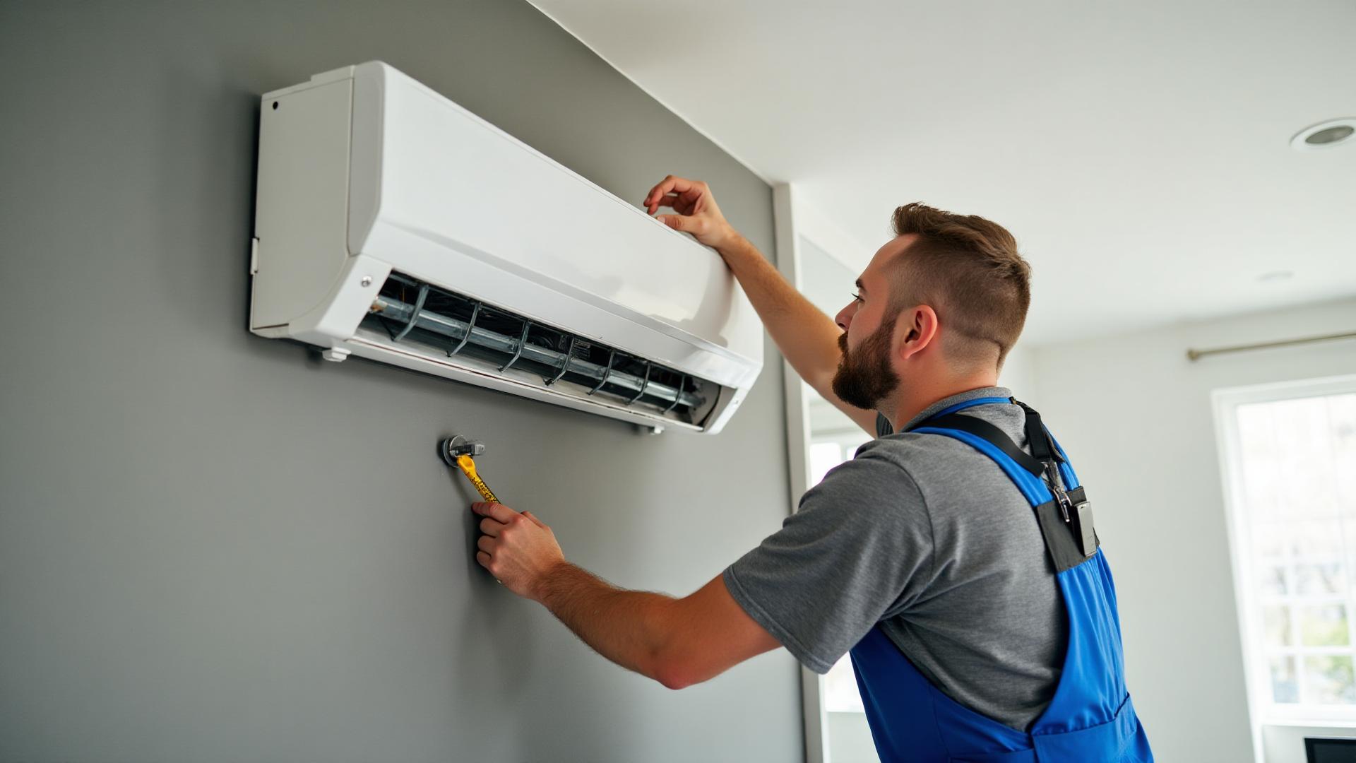 Установка кондиционера