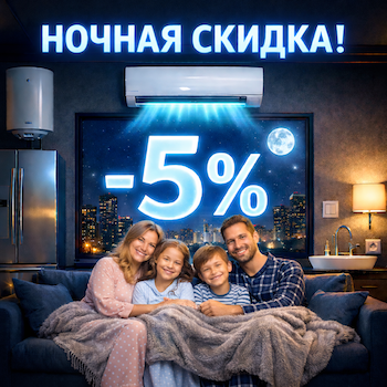 Ночная скидка Air Cond Pro