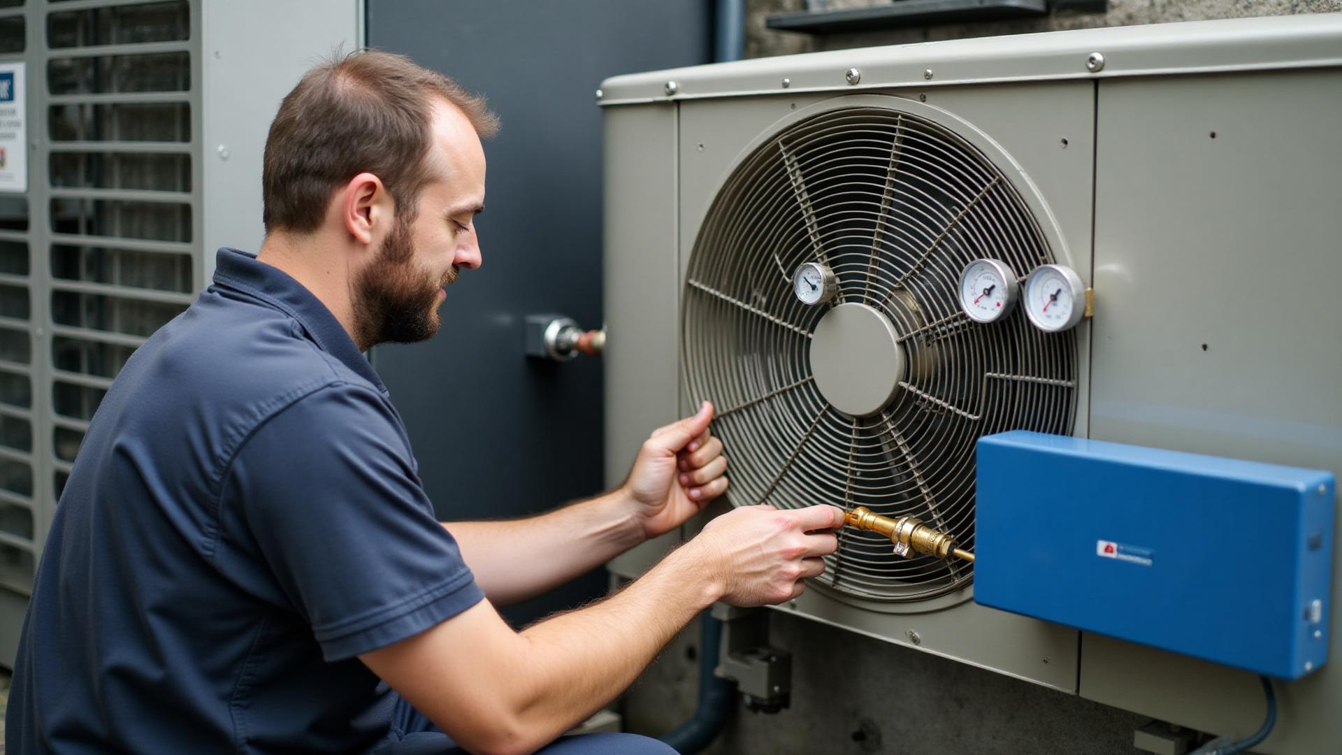 Заправка кондиционера фреоном